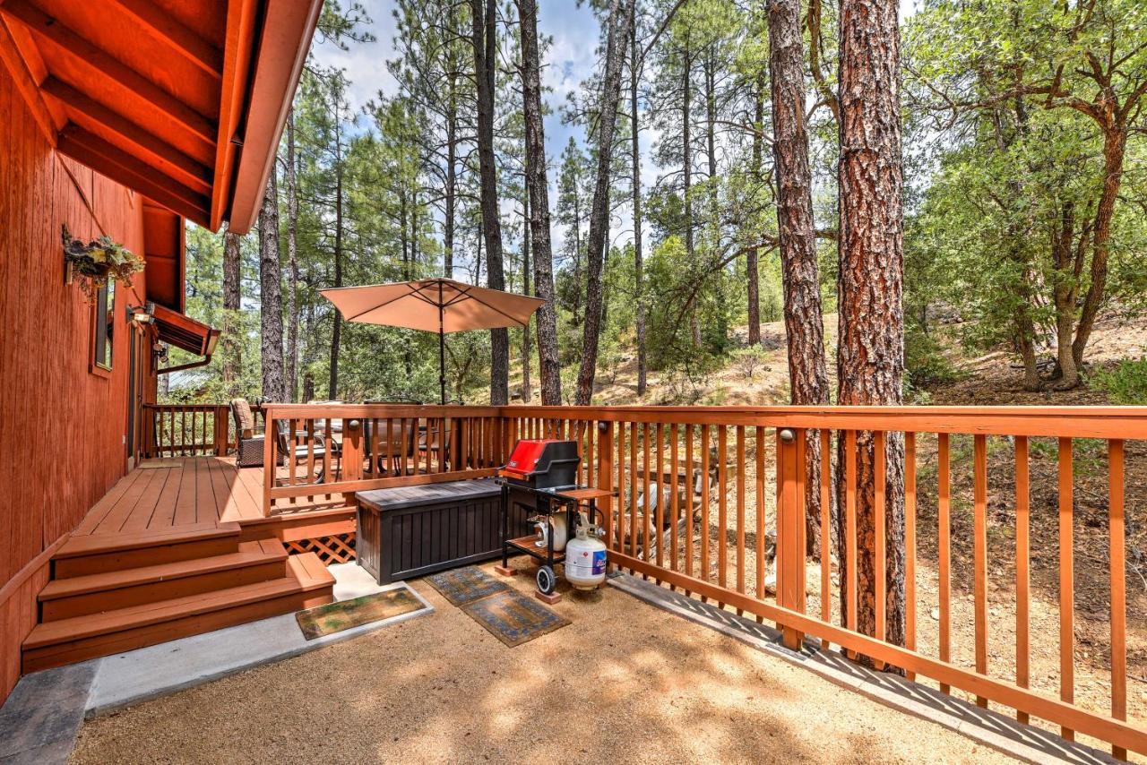 Prescott Cabin With Beautiful Forest Views And Deck! Exterior photo